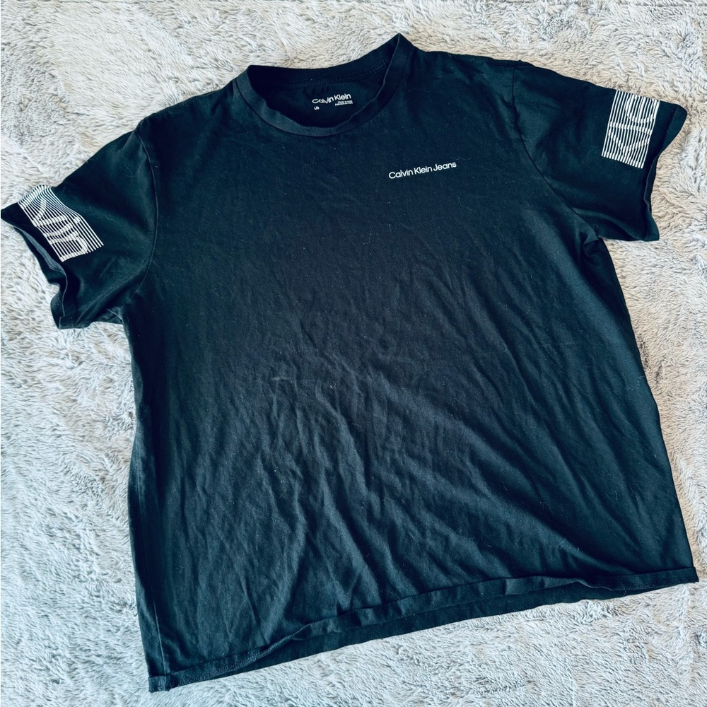 Calvin Klein Jeans Black Logo Tee